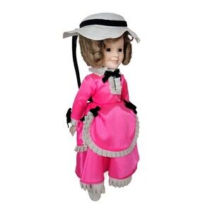 Vintage Danbury Shirley Temple "Little Colonial" Mint Silver Screen Doll 14"